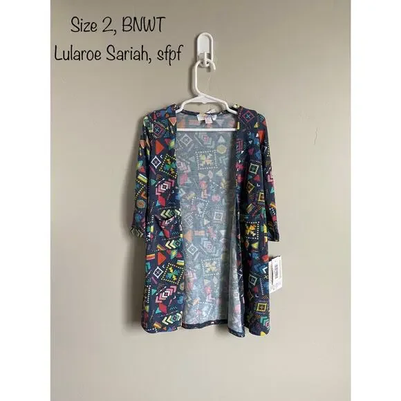 NWT size 2 Lularoe Sariah in Aztec Print - Picture 1 of 2